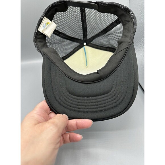 Hawaii Neon Blue 808 State Hat Snapback Hawaiian Headwear Mesh - Picture 5 of 12